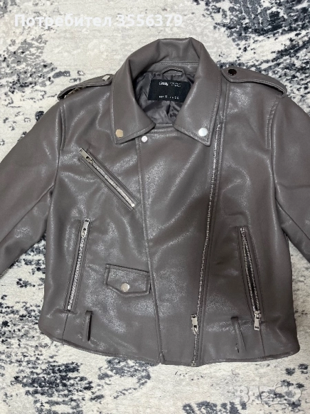 Дамско кожено яке, снимка 1