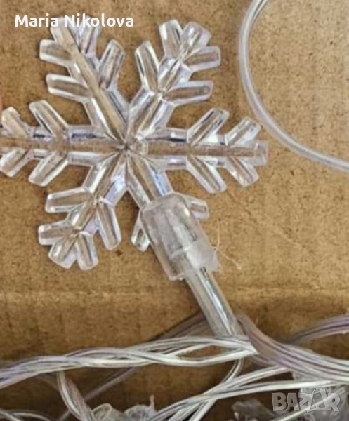 многоцветни коледни LED лампички, снимка 1