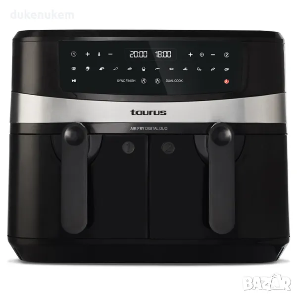 Еър фрайър Taurus Air Fry Digital Duo, 9L, 2400W, снимка 1