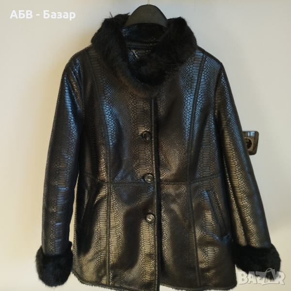 Палто размер L черно, снимка 1