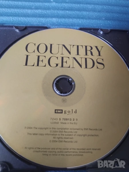 Country Legends - оригинален диск музика, снимка 1
