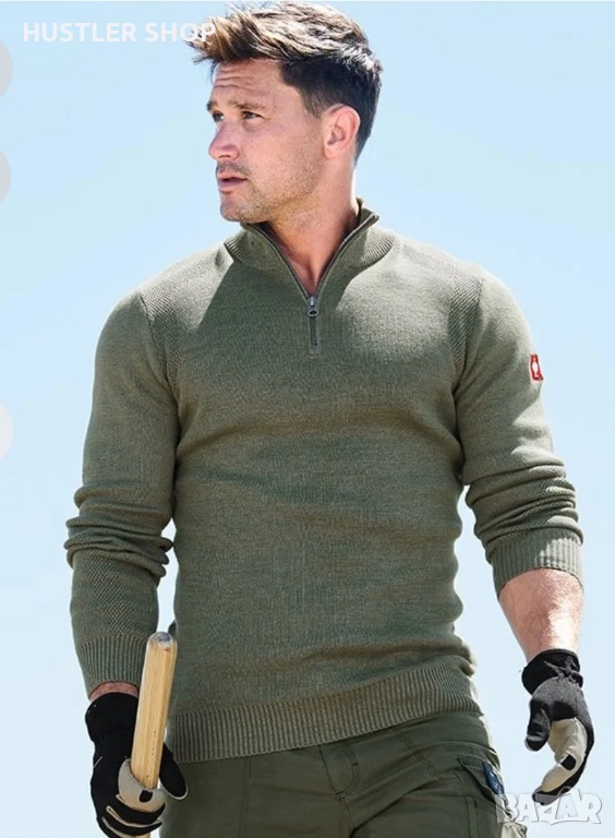 Мъжки пуловер ENGELBERT STRAUSS.Размер L, снимка 1