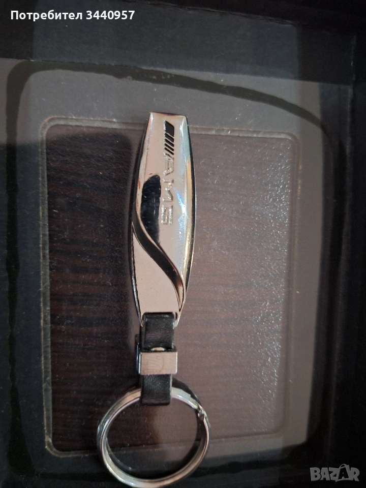 Метален ключодържател стил AMG – елегантен дизайн, снимка 1