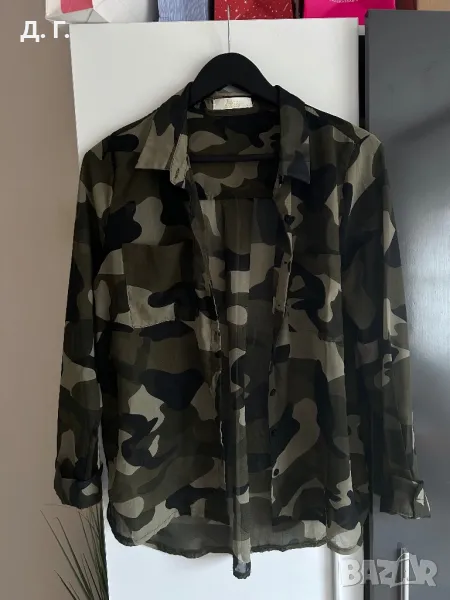 Риза с войнишки принт, снимка 1