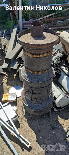 Печка на дърва за декорация и кафе на пясък, снимка 1