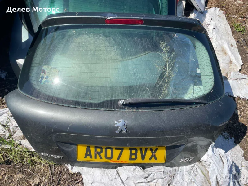 Задна врата капак от Пежо 207 хечбек Peugeot 207 2008 г., снимка 1