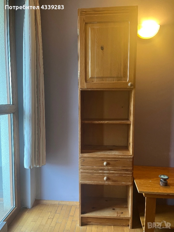 Чамова библиотека шкаф , снимка 1