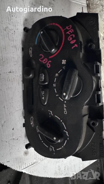 Климатичен блок / панел / табло за Peugeot 206 - 10687_01, снимка 1