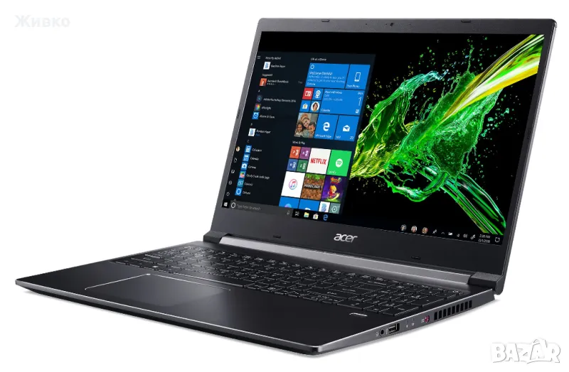 Acer a715-74G на части, работещо дъно , снимка 1