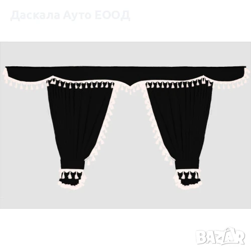 Комплект универсални завеси LUX пердета от 2 части + чело , 5 ЦВЯТА, снимка 1