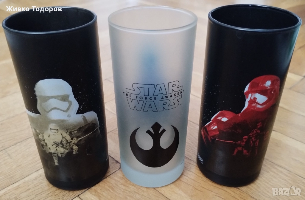 Чаши с тематика "STAR WARS/Междузвездни войни: Силата се пробужда"., снимка 1
