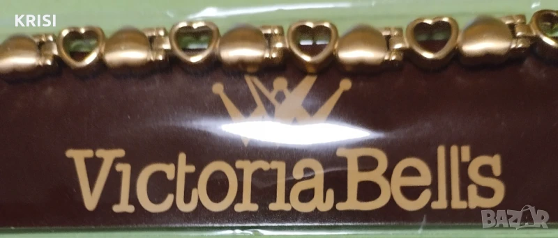 МАГНИТНА ГРИВНА Виктория Белис със сърчица, снимка 1