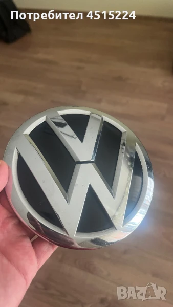 3G0853601 B емблема VAG VW Passat B7 B8 предна броня, снимка 1