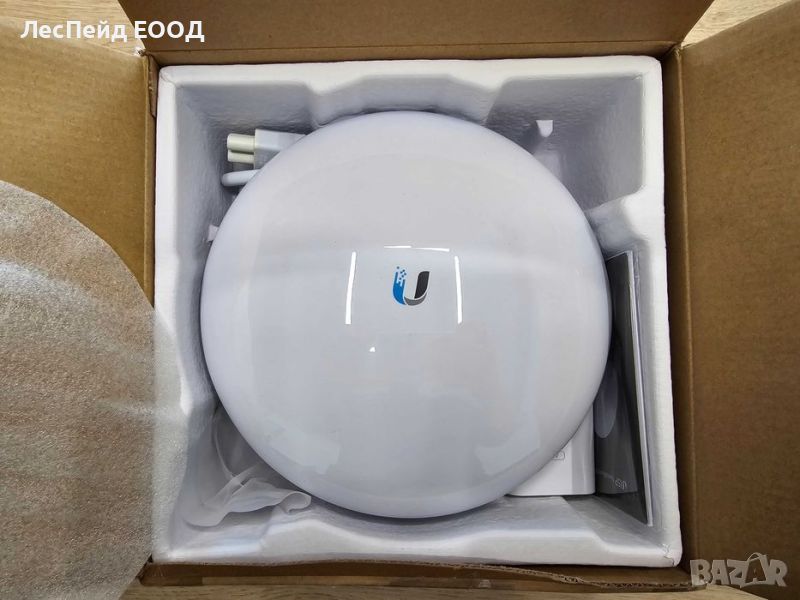 Антена UBIQUITI NBE-5AC-Gen2 19dBi 5GHz TDMA 128MB RAM Gigabit PoE, снимка 1