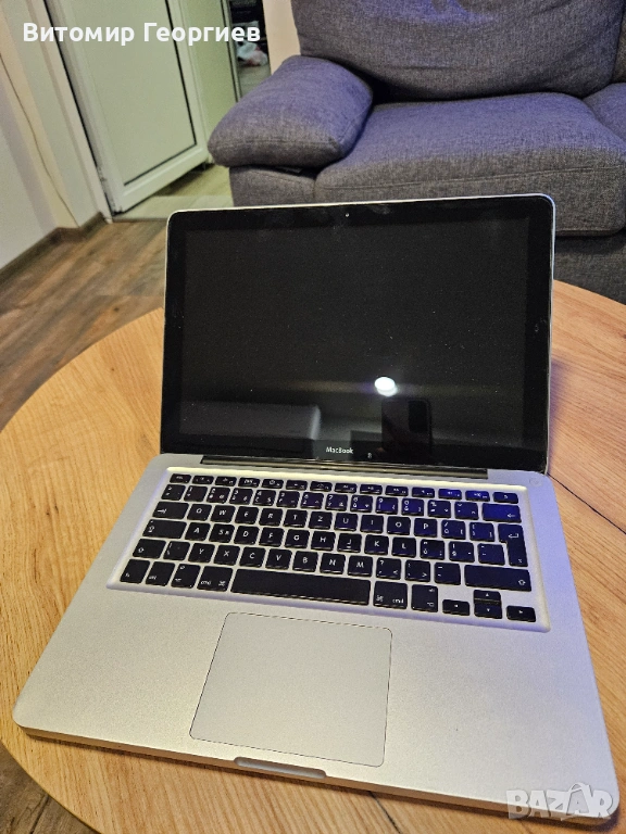Apple MacBook A1278 13" – работещ, без диск и батерия, снимка 1