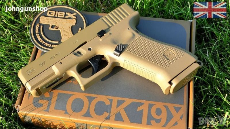Въздушен пистолет Glock 19X NBB с CO2 - кал. 4,5 мм, снимка 1