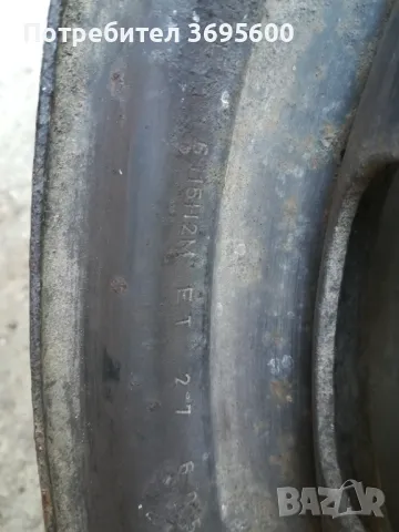 Peugeot Пежо 307 308 железни джанти железна джанта, снимка 6 - Гуми и джанти - 50066543