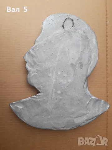 ГОЛЯМ метален масивен барелеф на СТАЛИН, снимка 4 - Антикварни и старинни предмети - 50217853