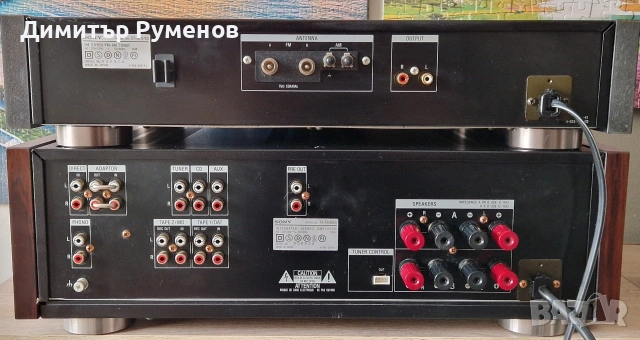 Сет усилвател с тунер Sony TA-F606ES / ST-S707ES, снимка 7 - Ресийвъри, усилватели, смесителни пултове - 54006609