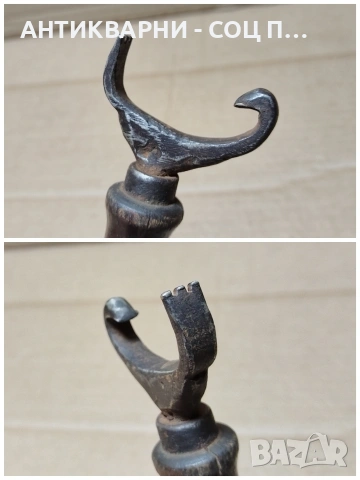 Стар Кован Кожарски, Сарашки Инструмент. / НОМЕР 1565. , снимка 4 - Антикварни и старинни предмети - 53661425