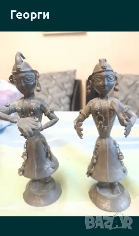 Стари статуетки музиканти