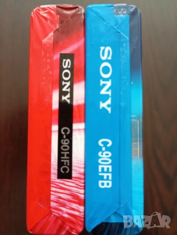чисто нови аудио касети нормал Sony HF90 Sony EF90, снимка 4 - Аудио касети - 52630731