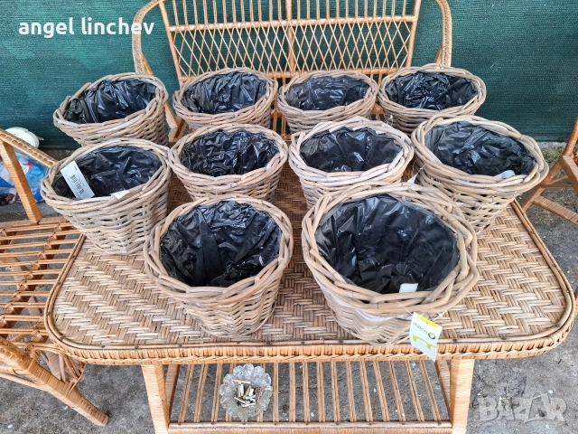 декор саксия за цветя 