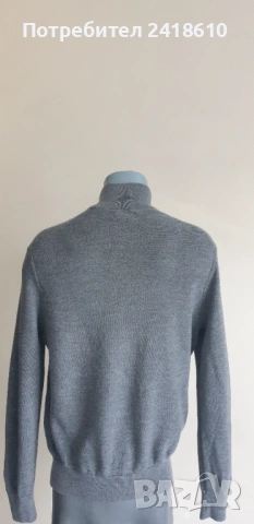 POLO Ralph Lauren Cardigan Merino Knitted Full Zip Mens Size L ОРИГИНАЛ! Мъжка Вълнена Жилетка с цял, снимка 14 - Пуловери - 53082352