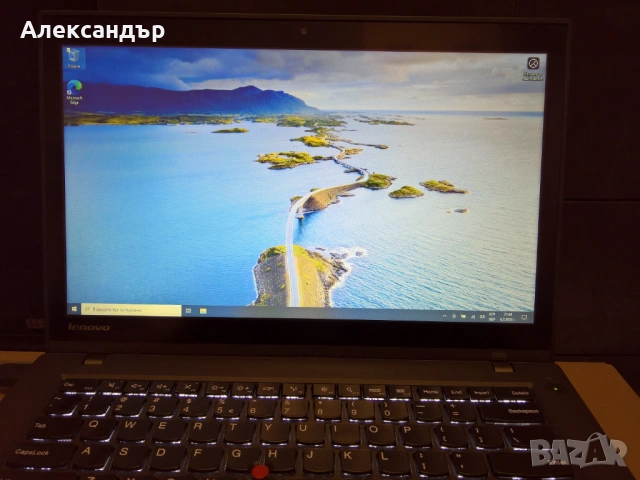 Тъчскрийн Lenovo ThinkPad T450, i5, 16GB RAM, Intel 2500 Pro SSD 180GB, снимка 9 - Лаптопи за работа - 53394082