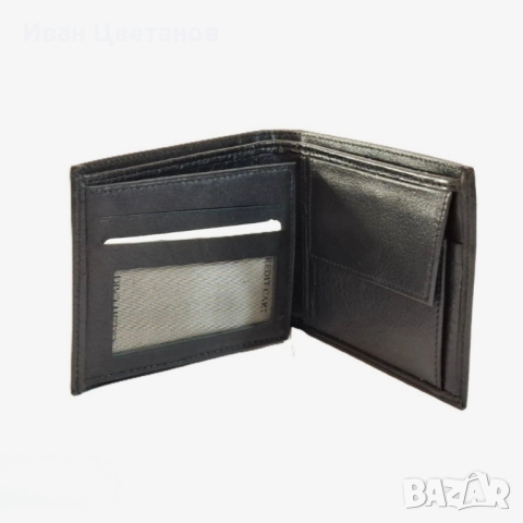 Портфейл от естествена к. NAKISA, снимка 5 - Портфейли, портмонета - 52296977