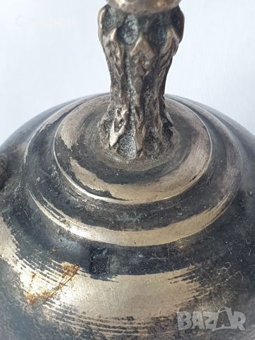 Сребърна миниатюра - Газова лампа, снимка 3 - Антикварни и старинни предмети - 45552398