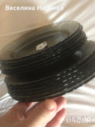 Чиний френски дуралексов комплект, снимка 2 - Чинии - 51044101