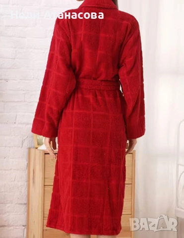 Халат за баня, снимка 2 - Хавлиени кърпи - 53725825