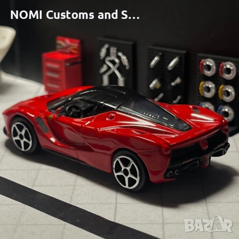 Колекционерски модели Ferrari 1:64 на Burago, снимка 8 - Коли, камиони, мотори, писти - 53139159