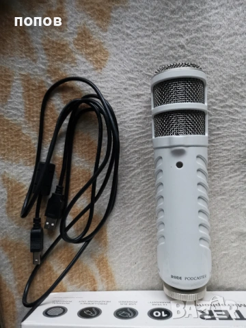 RODE podcaster studio microphone , снимка 4 - Китари - 53347269