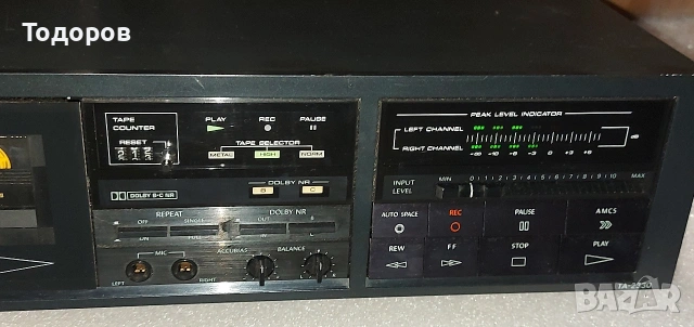 Onkyo TA-2330 Stereo Cassette Tape Deck , снимка 3 - Декове - 53503287