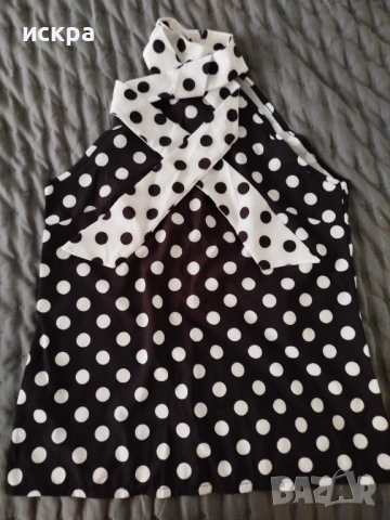 Дамска блуза с вратовръзка