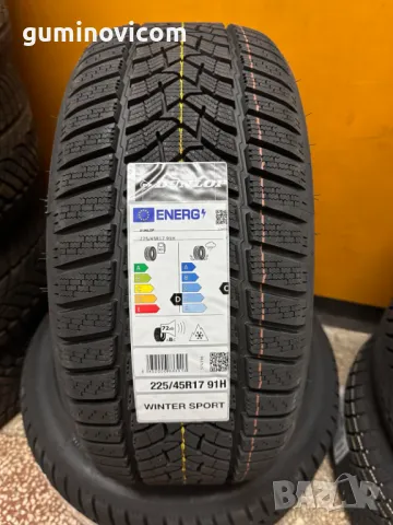 Нови 🚗 Зимни ❄️ гуми 225/45R17 DUNLOP WINTER SPORT 5 91H MFS, снимка 1 - Гуми и джанти - 47628081