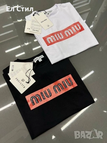 🩷Дамска тениска ✨🔥🔥🔥 👍 ✨𝗣𝗿𝗶𝗰e :15€ НА ЕДРО ✨𝗦ı𝘇𝗲: S M L XL XXL 📌5 бр, снимка 2 - Тениски - 53671978