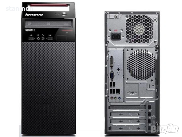 Продавам Гаранционнен компютър Lenovo ThinkCentre Edge 72/4x3.3ghz/ssd128+500gb/4gb/RS-232/LPT/DVDrw