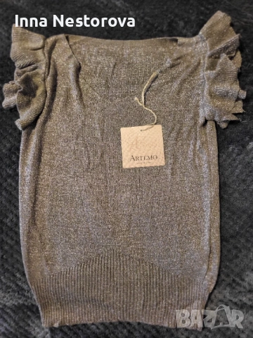 Италианска блуза М, снимка 2 - Други - 54168810