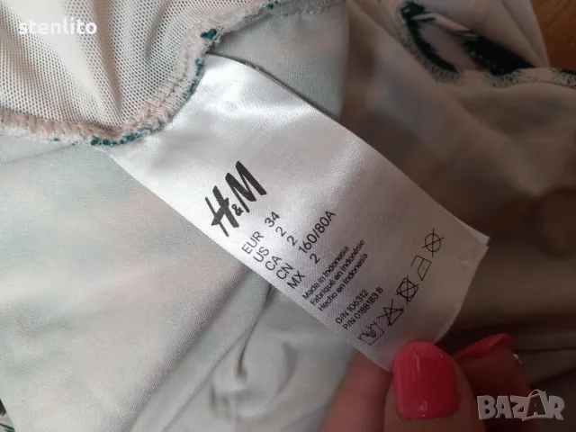 H&M цял бански размер 34, снимка 9 - Бански костюми - 46864106