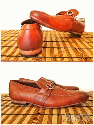 Ted Baker Daiser Burnish Loafers / 41* / обувки мокасини от естествена кожа и гьон / състояние: ново, снимка 12 - Официални обувки - 45554919