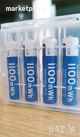 Презареждащи батерии ААА / rechargable AAA batteries, снимка 3 - Друга електроника - 53371015