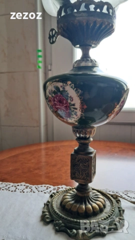 Настолна винтидж лампа, снимка 7 - Настолни лампи - 53693139