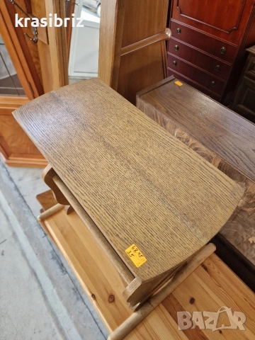 Масичка с поставка за вестници и списания-внос от Германия!, снимка 3 - Маси - 53536770