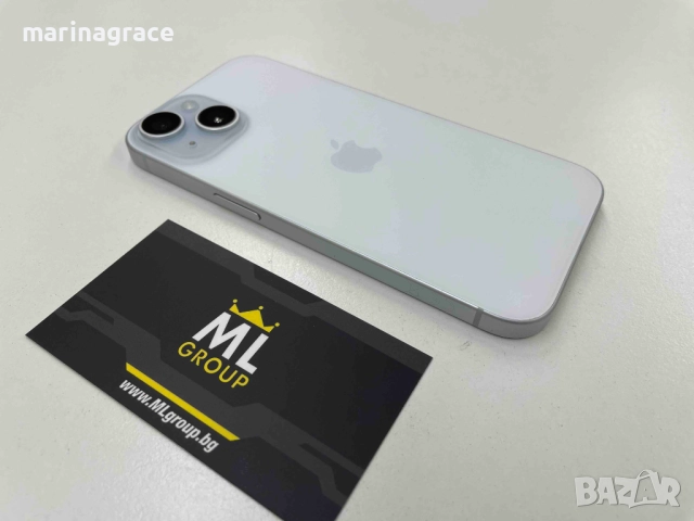 iPhone 15 128GB Blue, втора употреба