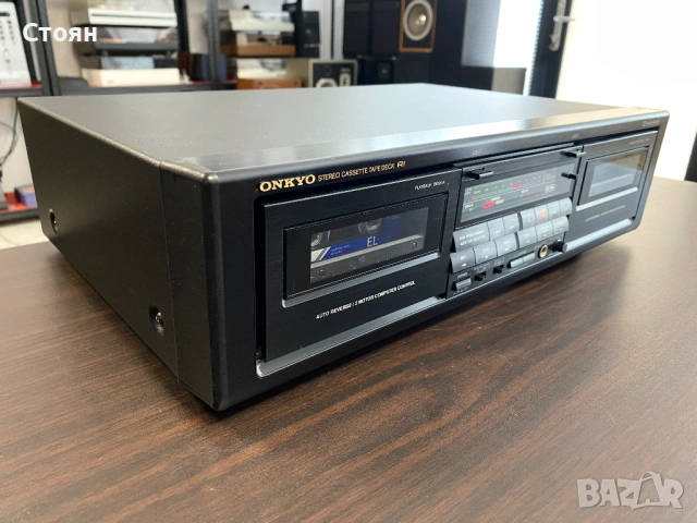 Vintage Двукасетен Дек Onkyo, снимка 6 - Декове - 54205499