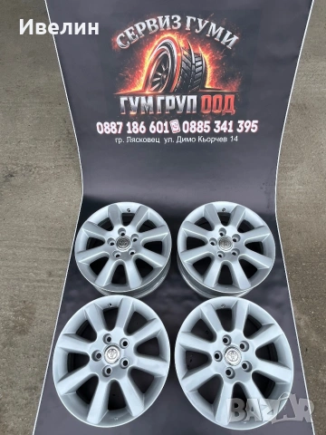 Оригинални джанти 16 цола за Тойота, снимка 2 - Гуми и джанти - 54037440