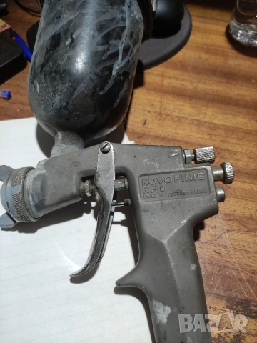 Лот от 4 бр. бояджийски пистолети (Sprio, Asturo, Kovofinis) + аксесоари , снимка 11 - Други инструменти - 53143873